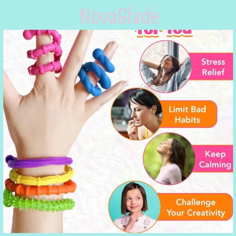 Sensory Stress Relief Toy With Twist And Fold Features For Children