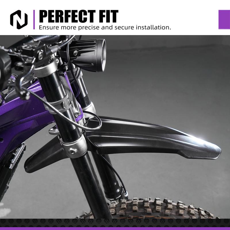 NICECNC For Surron Light Bee X Light Bee S Front Fender Mudguard For Segway X160 X260 Electric Dirt Bike 2022 2023 2024 2025