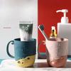 Thickened Toiletry-washing Toothbrush Cup Cute Cartoon Children's Toothpick Cup Household Plastic Mouthwash Cup