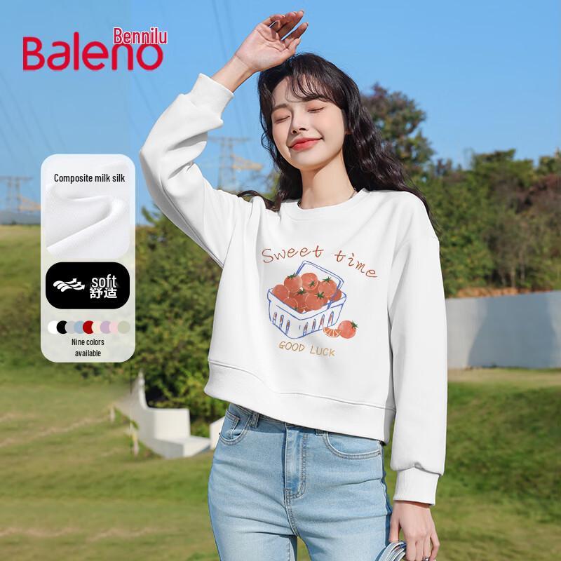 Baleno Women s Cropped Round Neck Sweatshirt