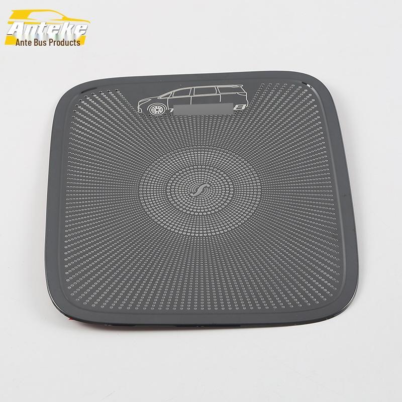 Compatible with 18 Models: GM8 Trunk Speaker Decorative Stainless Steel Tailgate Audio Sequin Sticker.