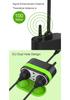 EU Waterproof Outdoor Smart Double Plug with Alexa - IP44 Graffiti Smart Home Timer Socket