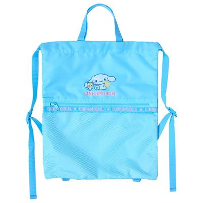 Sanrio Zugbeutel 422541 Kinder Tasche, Cinnamoroll,