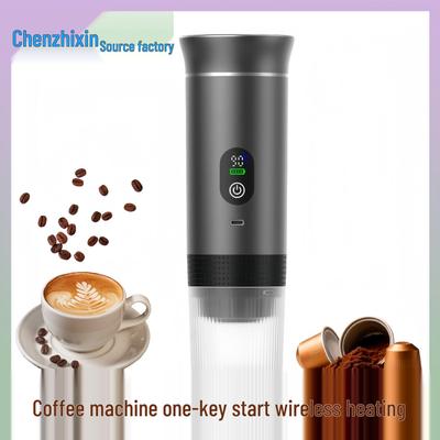 Cafetera de Cápsulas Eléctrica Portátil - Acción de Bomba, Multifuncional, 3 en 1 para Estilo Americano e Italiano