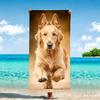 Oversized Scottish Terrier Beach Towel Large Dog Print Microfiber Bath Towel Quick Dry Sand Free Giant XL Swim Blanket Pool Mat