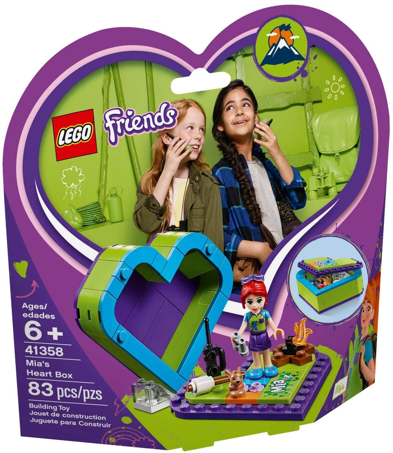 

LEGO Friends Heart Accessory Case Mia 41358 Игрушка-блок Девочка