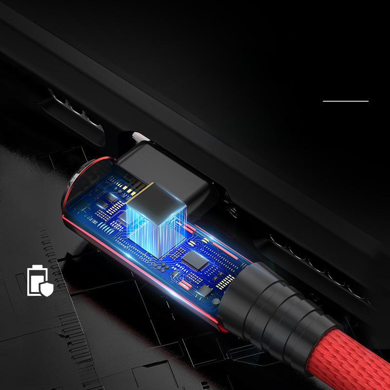 Elbow Data Cable for iPhone 6S/7/8/11/12Pro Max/XS - Fast Charging Compatible