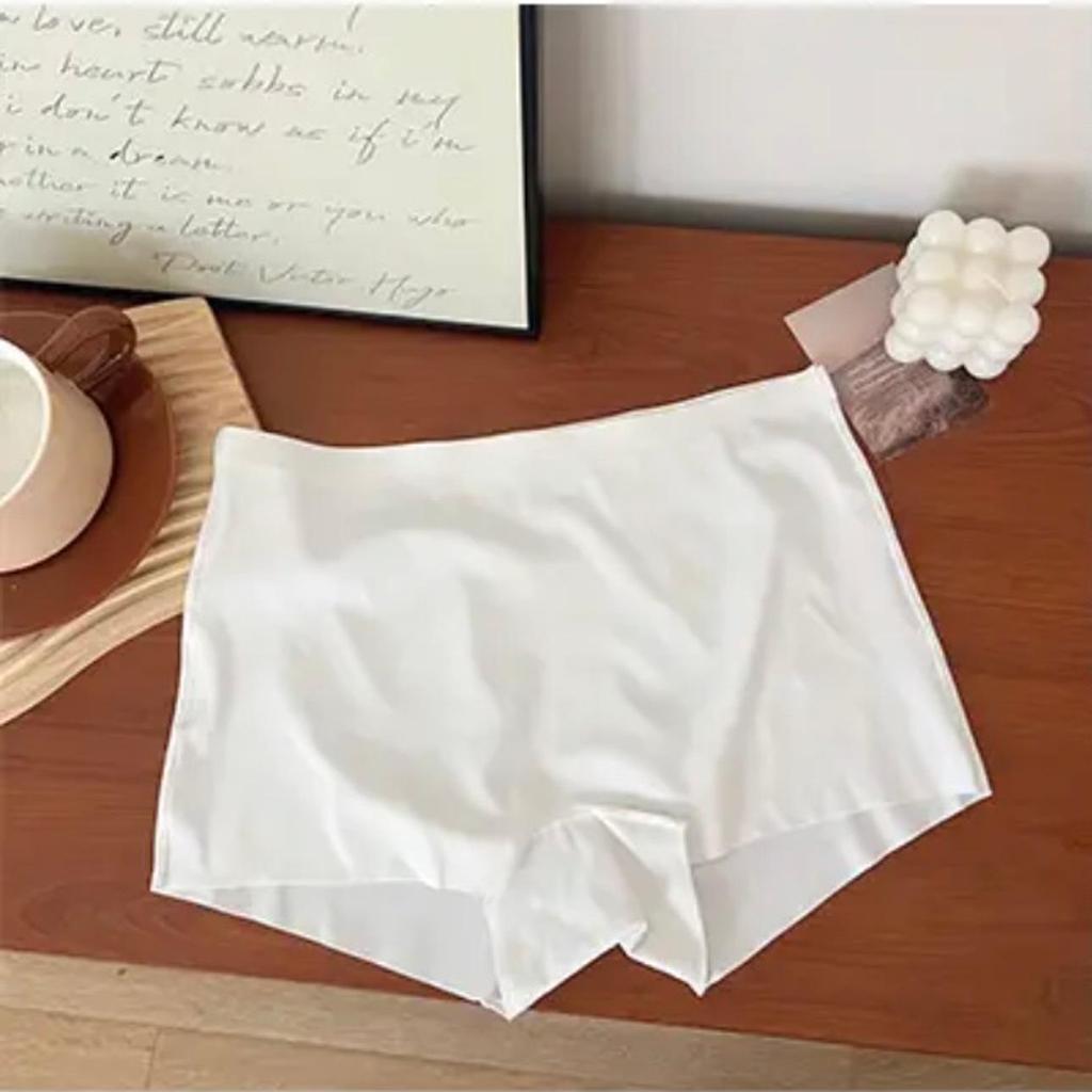 Seamless Ultra-Thin Safety Boxer Briefs: Cool, Quick-Dry, Anti-Exposure Foundation Panties