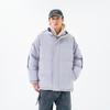 Cotton Clothing Men and Women Paragraph Winter Stand-up Collar Loose Cotton Jacket Thickened Couple Models Striped Bread Clothing Cotton Jacket