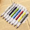 Ballpoint Pen Level Gauge Scale Screwdriver Tool Touch Capacitor Pen Office Supplies Multifuncationa
