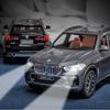 1:24 BMW X5 Models Miniature Cars Toy SUV 6 Doors Opened Vehicles Rubber Tires with Sound Light Car Children's Educational Toys
