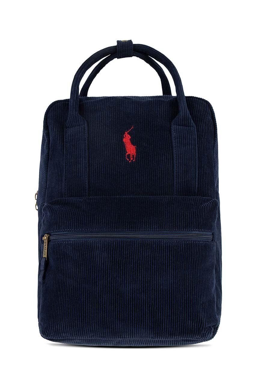 

RALPH Ralph Lauren Polo Backpack Pony Corduroy Navy NAVY [POLO LAUREN] [Used]