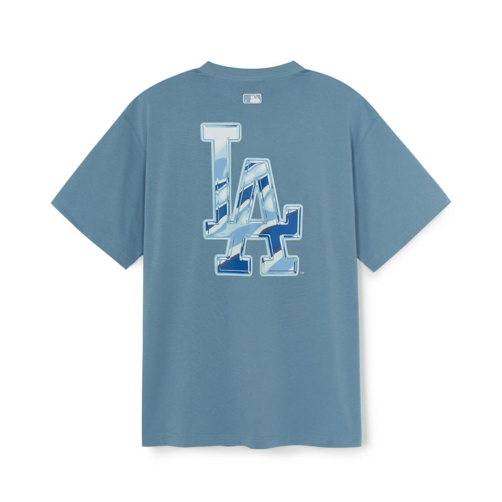 New MLB Los Angeles Dodgers SS25 T Shirt Unisex Blue 3ATSB6353-07INL