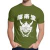 Japan Hannya Mask T Shirt Round Neck Harajuku Man Cotton Big Size T Shirt