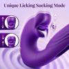 G Spot Vibrators with Clitoral Stimulation for Women with 5 Tongue Licks 7 Vibration Modes 7 Stroke Modes Dil… More