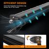 Single Row LED Light Bar 12/20/32 Inch Spot/Flood Combo Beam New IP68 Waterproof 6500K Color Led Work Lights Driving Lamp for Car ATV Truck Neon