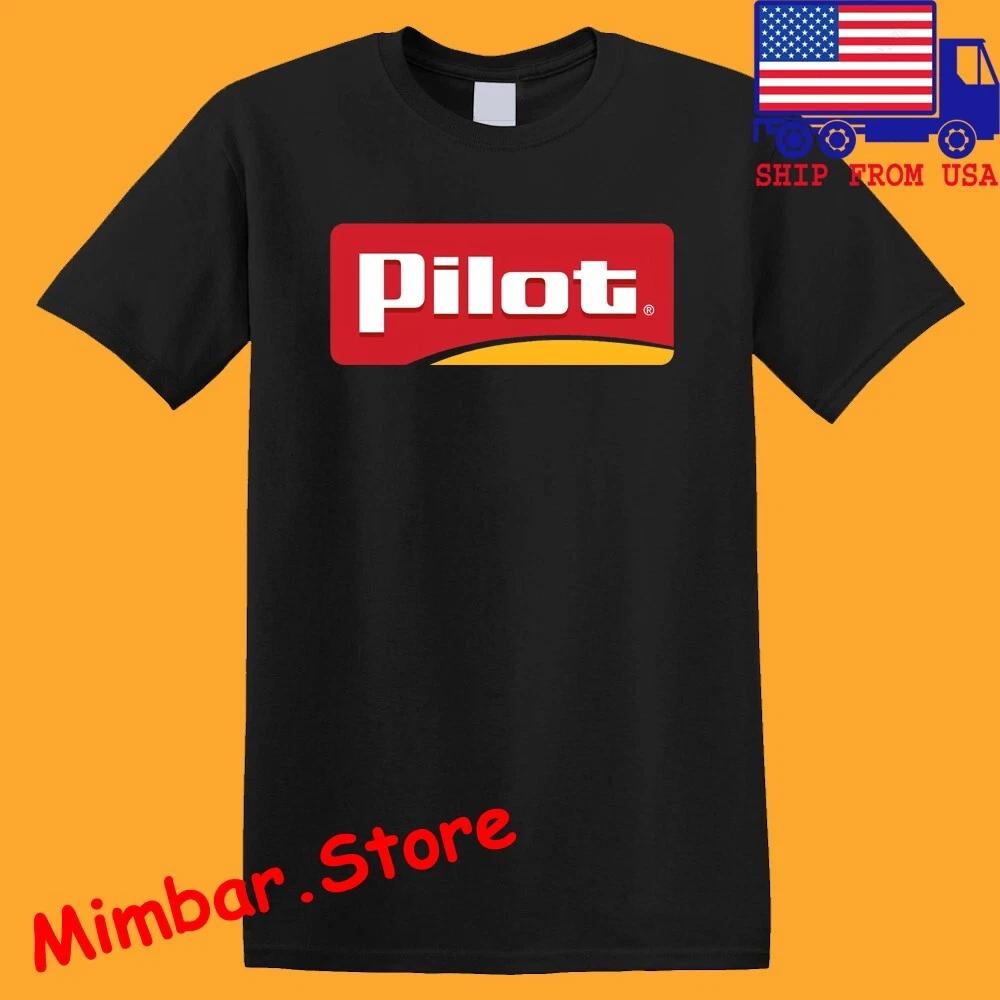 Pilot Gas Station Men s Black Size S-5XL S
