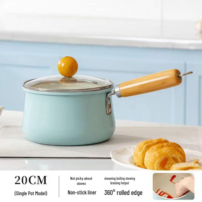 

Wutuo Ceramic Milk Pot with Steamer