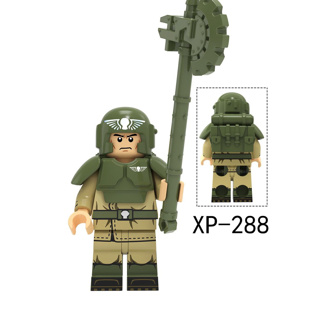 

KT1037 Имперская гвардия, тяжелое вооружение, инженерия связи, штурмовики собирают игрушечные блоки