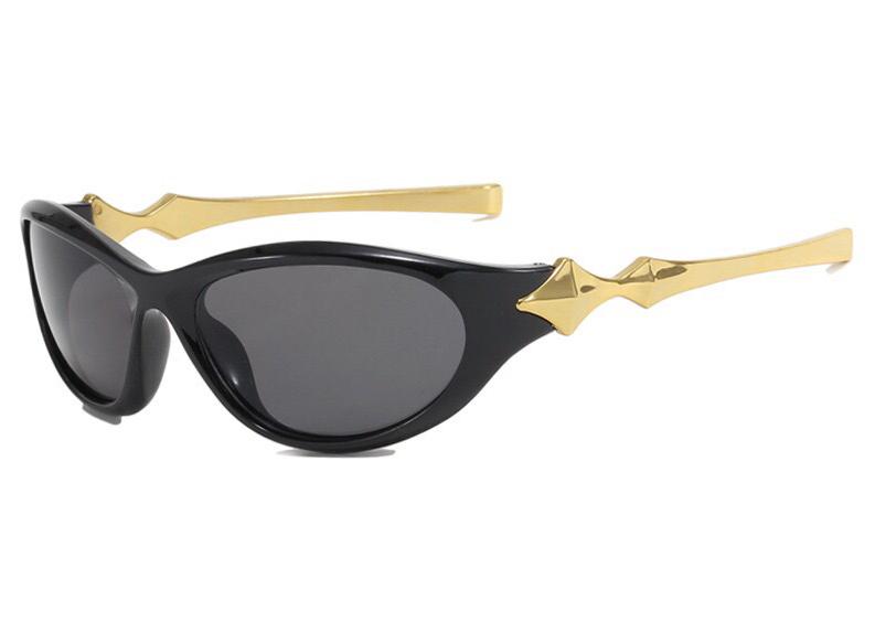 Designer Sunglasses Women Punk Y2K Anti-glare Sun Glasses European American Style UV Protection Fashion Eyewear