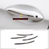Sekhyna Car Door Handle Stripe Cover Compatible with BMW 5 Series F10,GT F07 2011-2017,Black Exterior Door Pull Handle Protector Cover Molding Trim