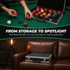 Metal Latches Billiard Ball Storage Box Hard Shell Protective Cover  Snooker Accessory Storage