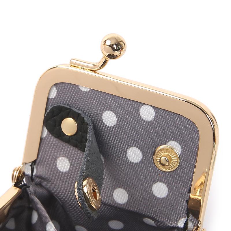 Compact Gold Jewelry Box & Coin Purse