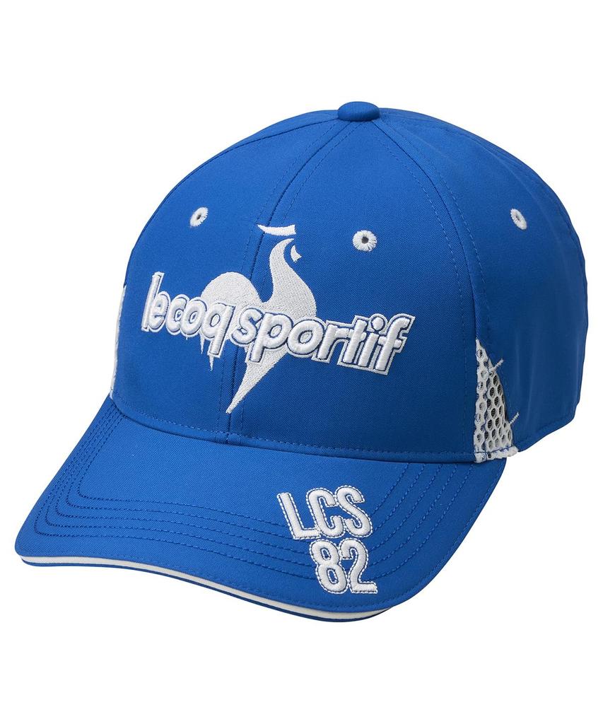 Coq Sportif Cap Cap Water Repellent Light Rain Sunglasses Holder Tee Holder Golf LG5SCP04M BL00 [Le Golf] Golfer's Men's (Blue)