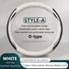 38cm/ 15in Carbon Fiber Car Steering Wheel Cover For Genesis GV60 GV70 GV80 G80 G70 G90 2025 2025 Breathable Auto Decoration