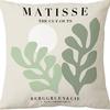 Modern Ins Style Pink Girl's Heart Pillow Case Nordic Linen Cushion Sofa Bedside Pillow