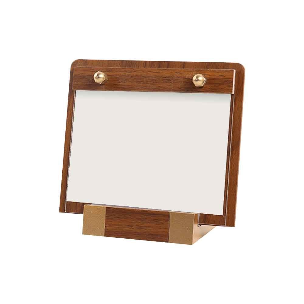 Faux Walnut Wood Desktop Display Board Brown Table Card Table Setting  Shop Bar Counter