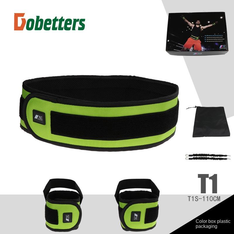 Carbon Fiber Leg Squat Rally Boxing Fighting Training Bounce Rope Volleyball Basketball Tennis T2L-130CM 130cm
