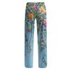 Women's Fashion Loose Casual Bow Printed Casual Pants