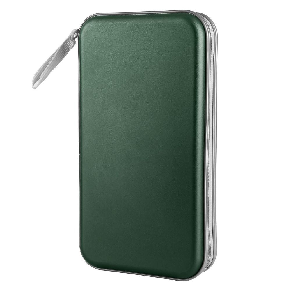 80 Capacity CD Case Holder Hard Plastic CD Case Wallet DVD Case  CD/DVD Album