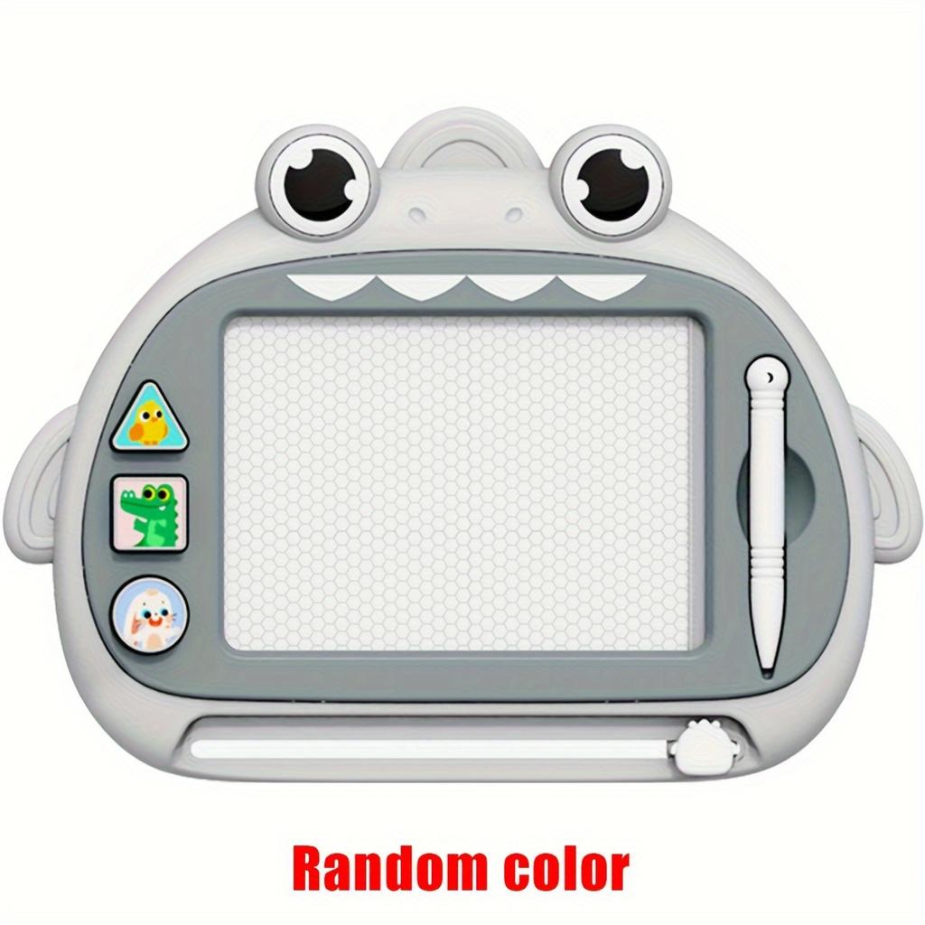 1pc Kids Magnetic Drawing Board with Stamps - Doodle Writing Board for Children, Educational Learning Toy, ABS Resin for Boys & Girls