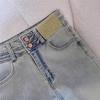 Light American Retro High-Waisted Flare Jeans for Women - Slimming Elastic Skinny Fit, Floor-Length, Spring/Autumn 2026