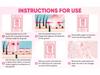 Women's Waterproof Electric Razor: Double-Head Shaver for Dry & Wet Use, Full Body Hair Removal
