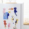 Cat Tail Refrigerator Magnetic Hooks Cute Cartoon Animal Style Rich Colorful Decoration Home Bendable Tail Home Essentia