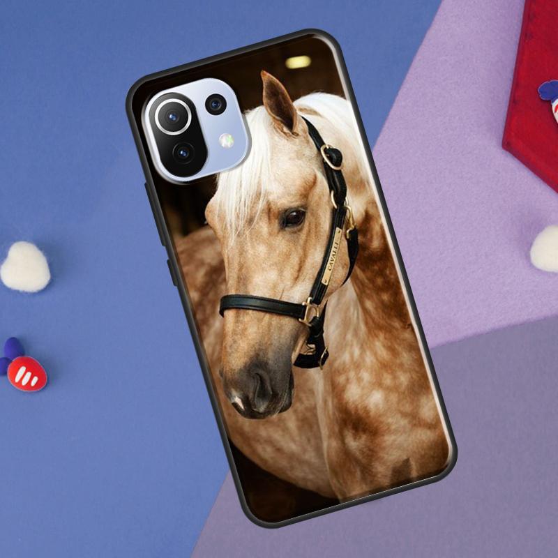 Horse Animal Cover For Xiaomi 13 14 Ultra 11T 12T 13T 14T Pro POCO X7 Pro X3 X5 F3 F5 F6 M6 X6 Pro Case