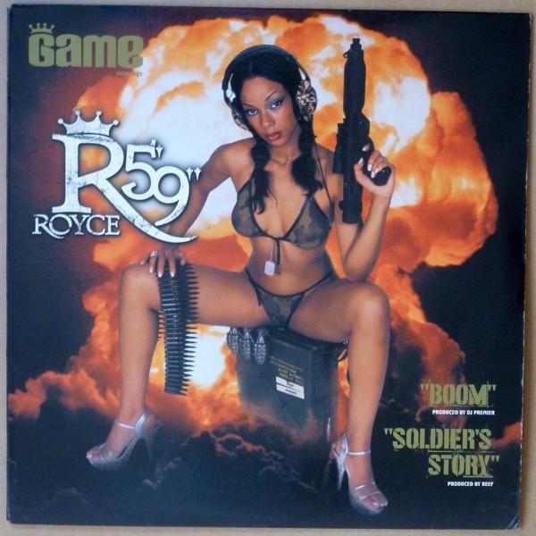 12inch Record ROYCE DA 5'9" - Boom / Soldier's Story GAM20091 Game Recordings 2002 US Dance & Electronica Used