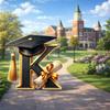 2D Flat Graduation Gifts Keepsake Desktop Ornament Graduation Decorations  Home Decoration