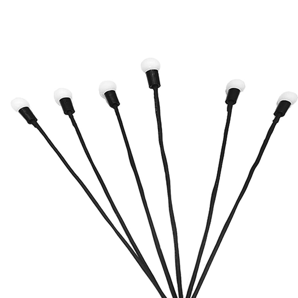 Solar Garden Lights 6 LED Firefly Solar Lights for Outside IP65 Waterproof Solar Swaying Outdoor Lig