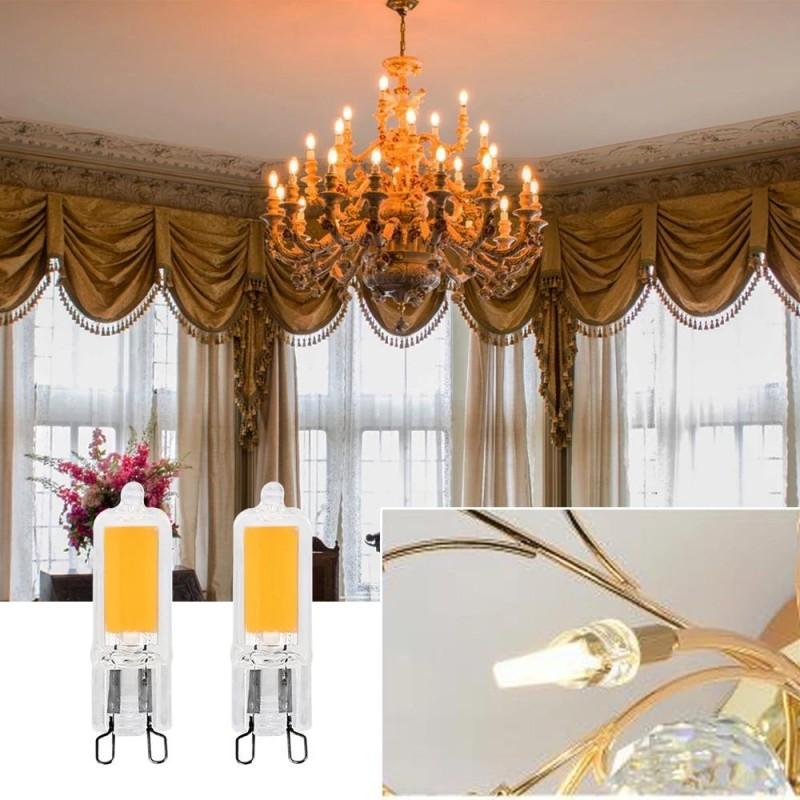 Super Helle G9 LED Lampe 6W 9W 12W15W 220V Glaslampe  Konstante Leistung Licht LED Beleuchtung G9 COB Lampen