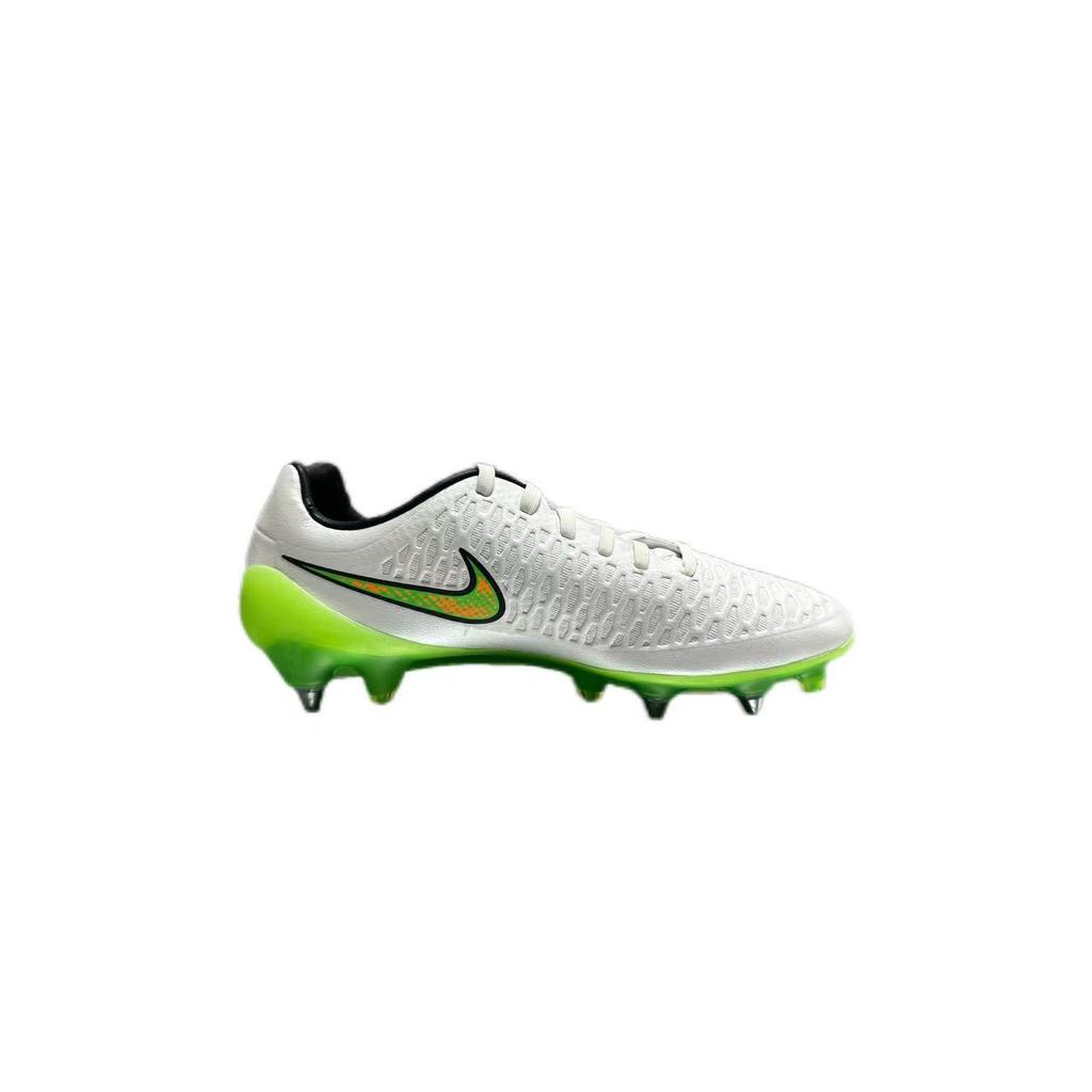 Nike Magista Opus SG PRO Men Sneakers White Poison-Green Black 649233-130