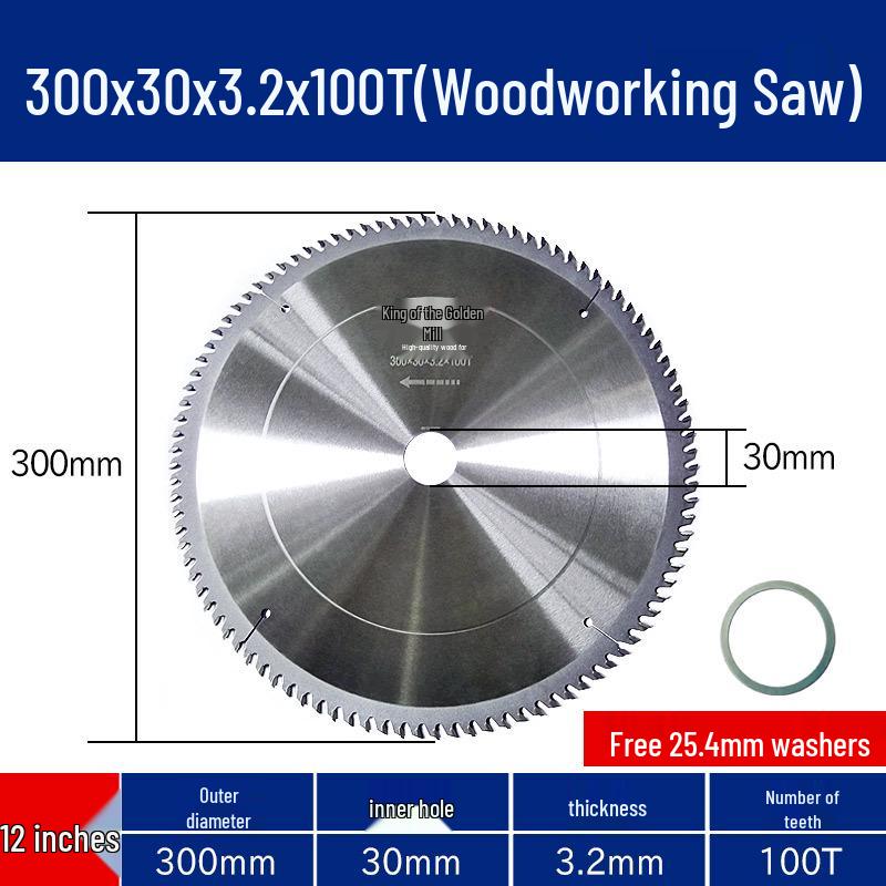 10-Inch Wood and Marble Diamond Saw Blade for Circular Saws