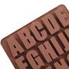 26 Englische Alphabet Silikonform A-Z Große Buchstaben Schokolade Süßigkeiten Kuchen Geburtstagsparty Kuchendekoration Backwerkzeuge