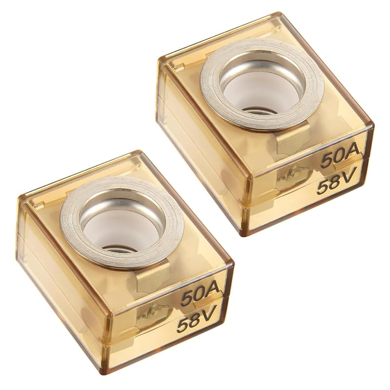 BOJACK Terminal Fuse 300A Marine Rated Battery Fuse (MRBF) 58V DC Max IP66 Waterproof for The Circuit Protection of Automobiles RVs Cranes Ships