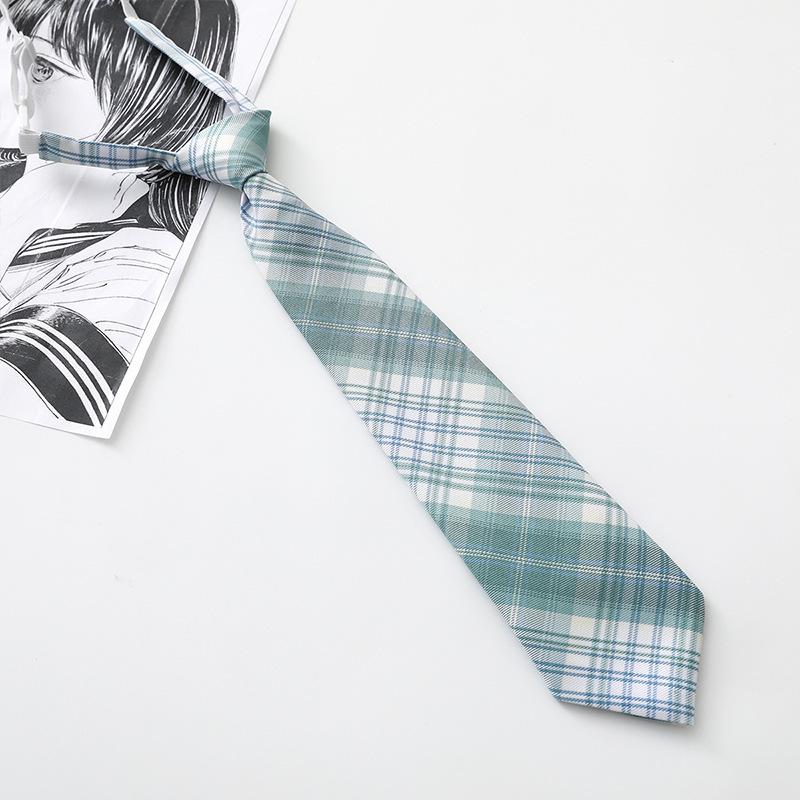 

Форменная клетчатая юбка в японском стиле для колледжа с галстуком-бабочкой, ленивая, без игр, женская клетчатая юбка, аксессуары с коллекцией