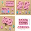 1Pc Number Lollipop Silicone Mold Reusable Non-Stick Chocolate Mold For DIY Birthday Cake Candle Decor Mold Baking Supplies
