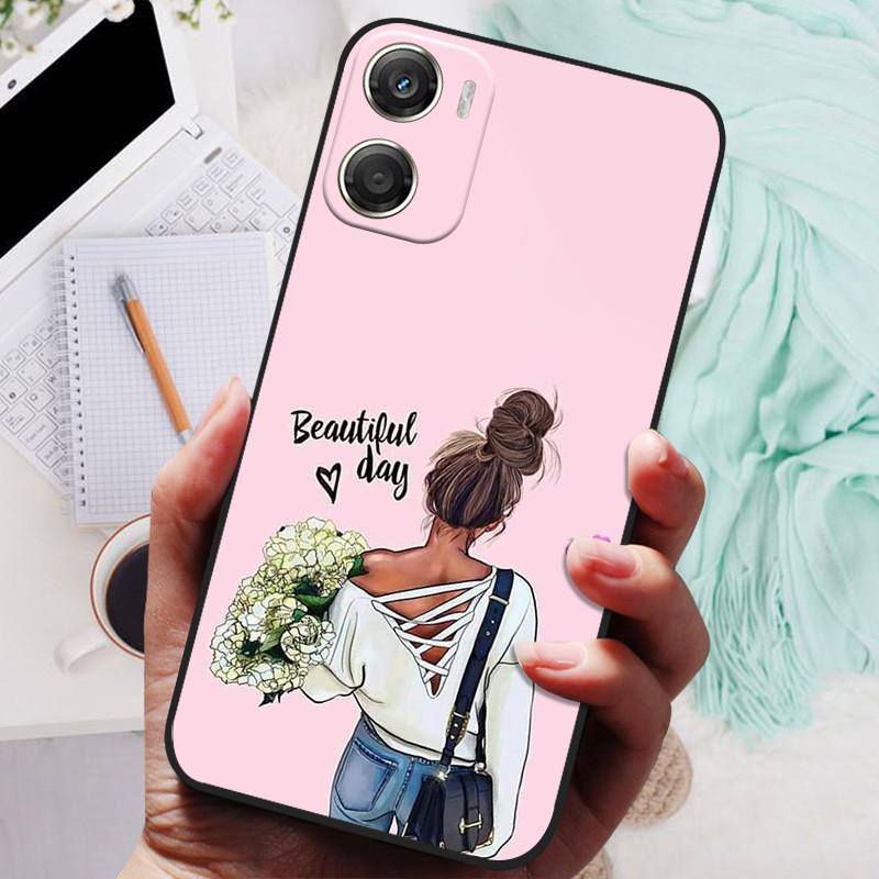 For Motorola Moto G06 / G 06 Power Case Cute Cat Butterfly Printed Back Cover For Moto G06 Power 4G Soft Phone Cases Funda Coque